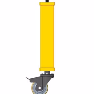 Bein mit Rolle Schwerlast - B-80×850±30