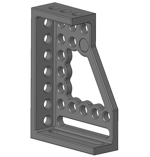 Clamping and locating left 400