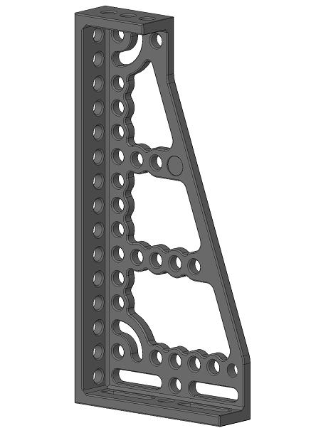 Clamping and locating left 800 Clamping and locating left 800