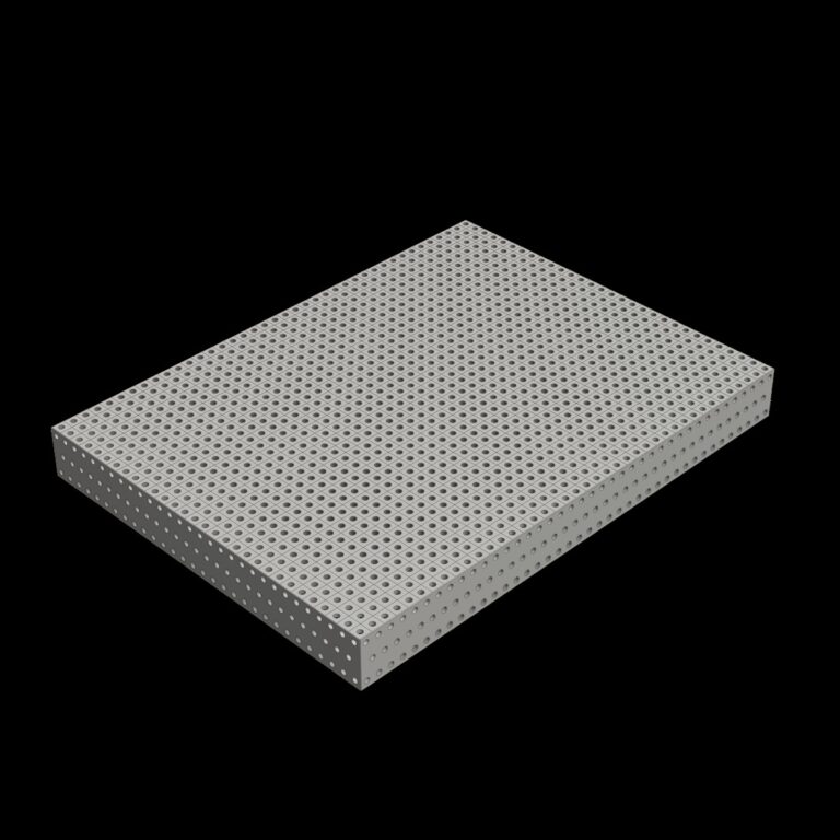 3D Schweißtischplatte D22 1500x2000x200 -  Lochraster 50x50