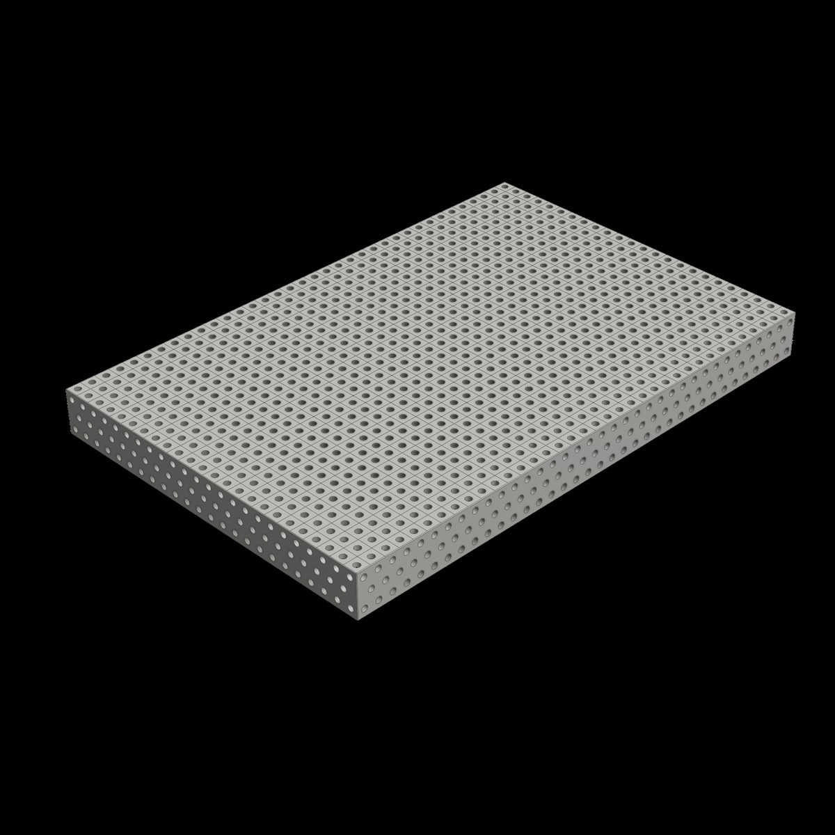 3D Schweisstischplatte D22 1200x1800x150 - Lochraster 50x50 3D Schweißtischplatte D22 1200x1800x150 - Lochraster 50x50