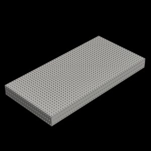 3D Schweißtischplatte D22 1200x2400x200 -  Lochraster 50x50