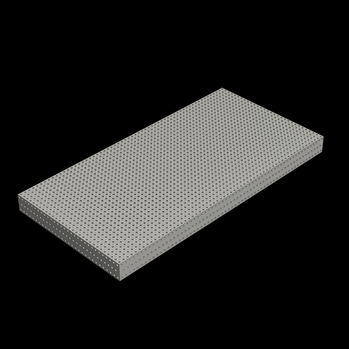 3D Schweisstischplatte D22 1500x3000x200 - Lochraster 50x50-png 3D Schweißtischplatte D22 1500x3000x200 - Lochraster 50x50.png