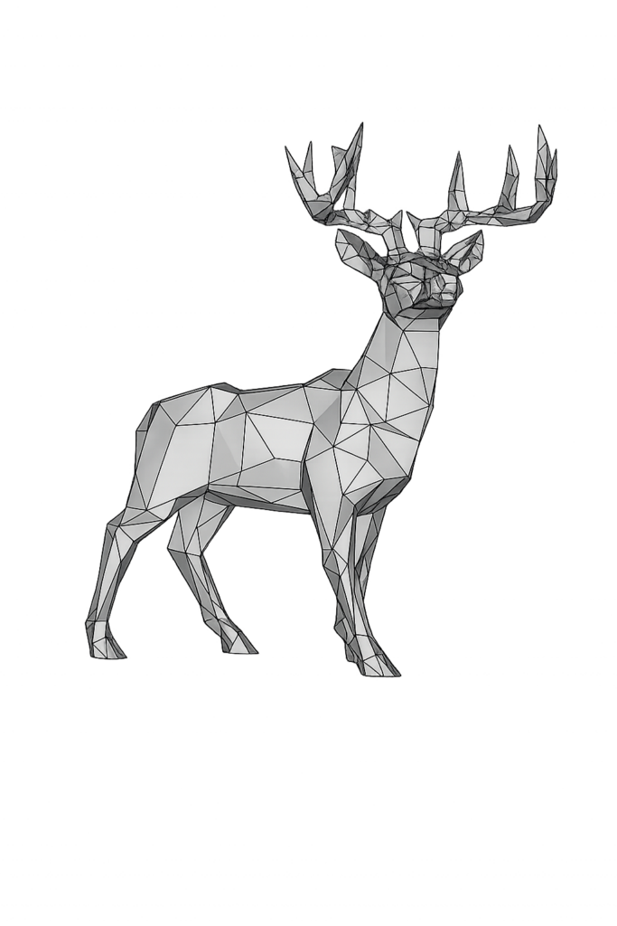LowPoly Hirsch Schweißbausatz aus 2 mm Stahl.png